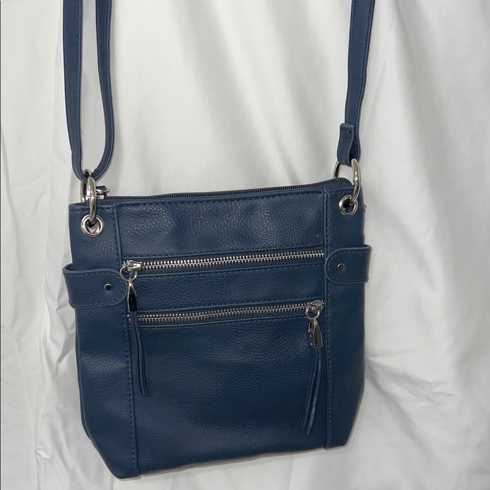 Blue Crossbody Bag